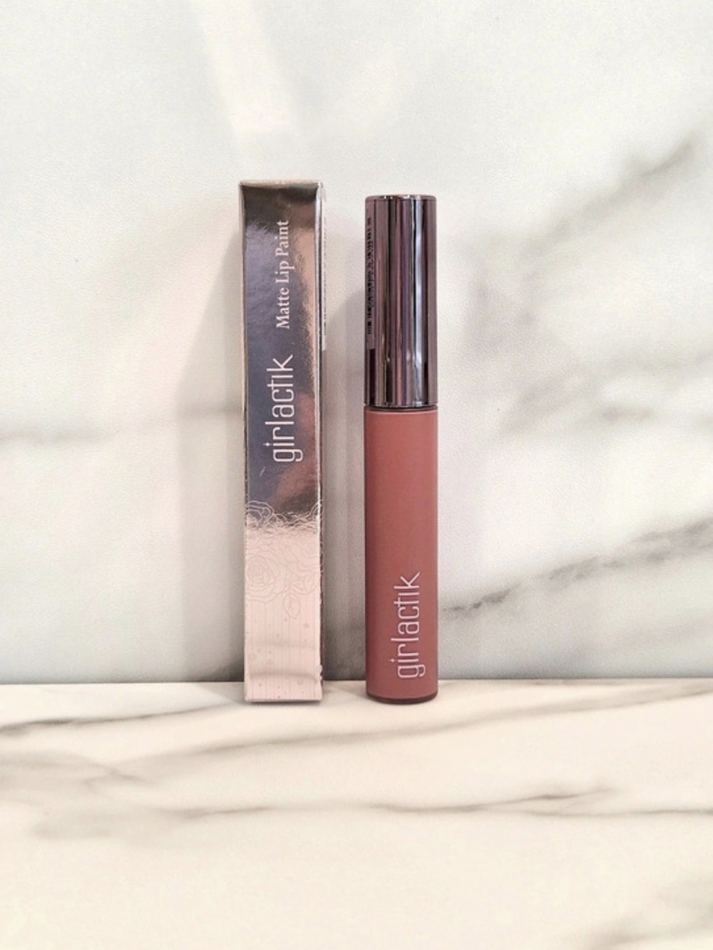 GIRLACTIK Long Lasting Matte Lip Paint Liquid Lipstick In Dollhaus - NEW